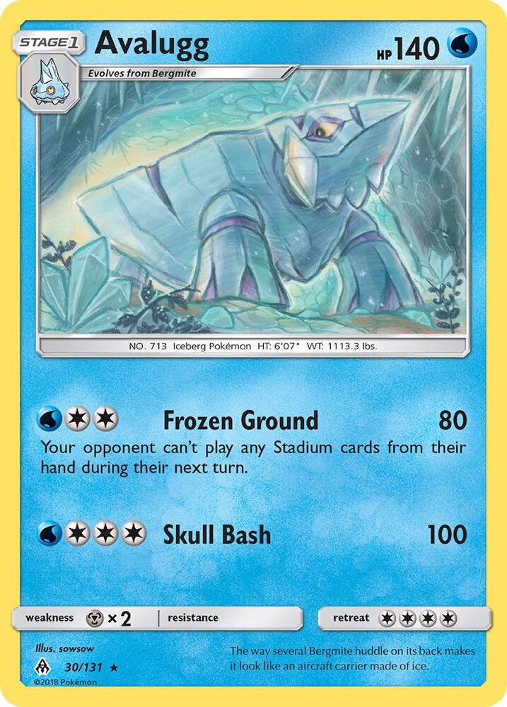 Avalugg (SM - Forbidden Light)