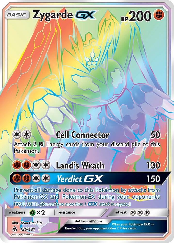 Zygarde GX (Secret) (SM - Forbidden Light)