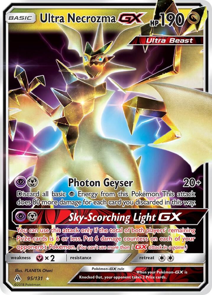 Ultra Necrozma GX (SM - Forbidden Light)