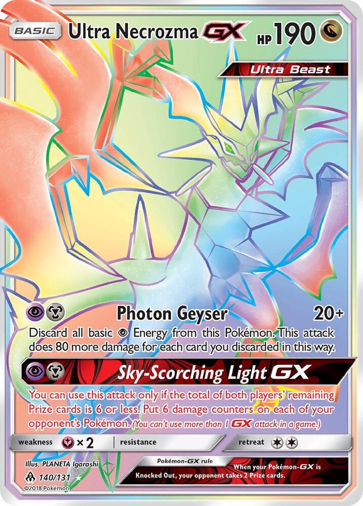 Ultra Necrozma GX (Secret) (SM - Forbidden Light)