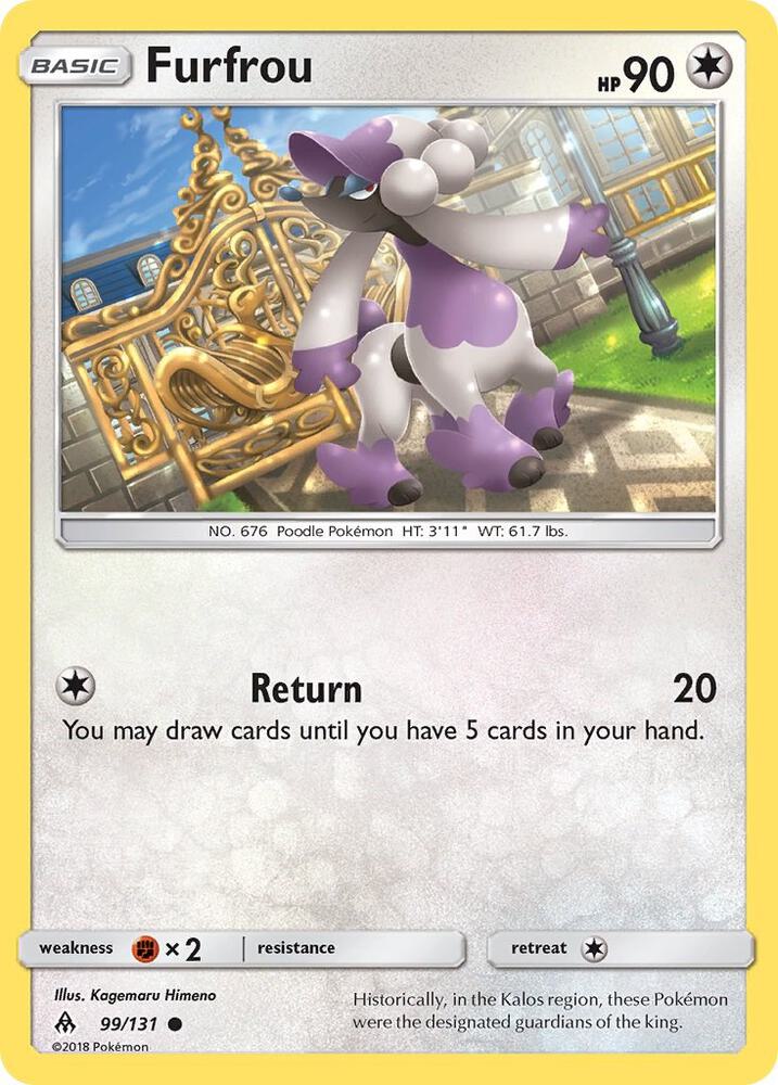Furfrou (SM - Forbidden Light)