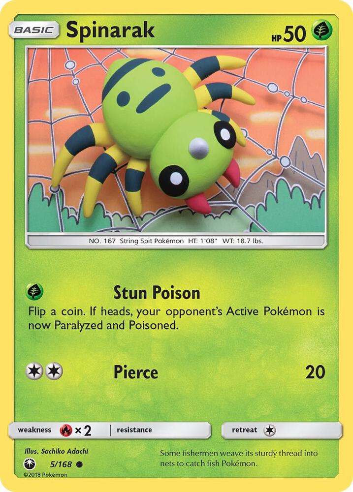 Spinarak (SM - Celestial Storm)