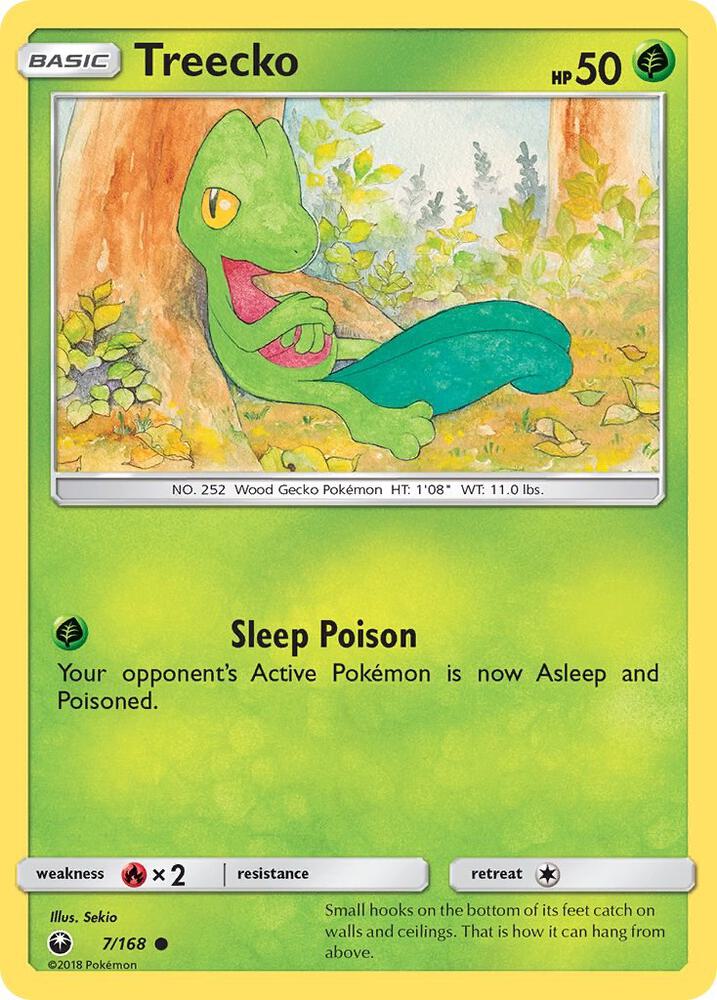 Treecko (7) (SM - Celestial Storm)