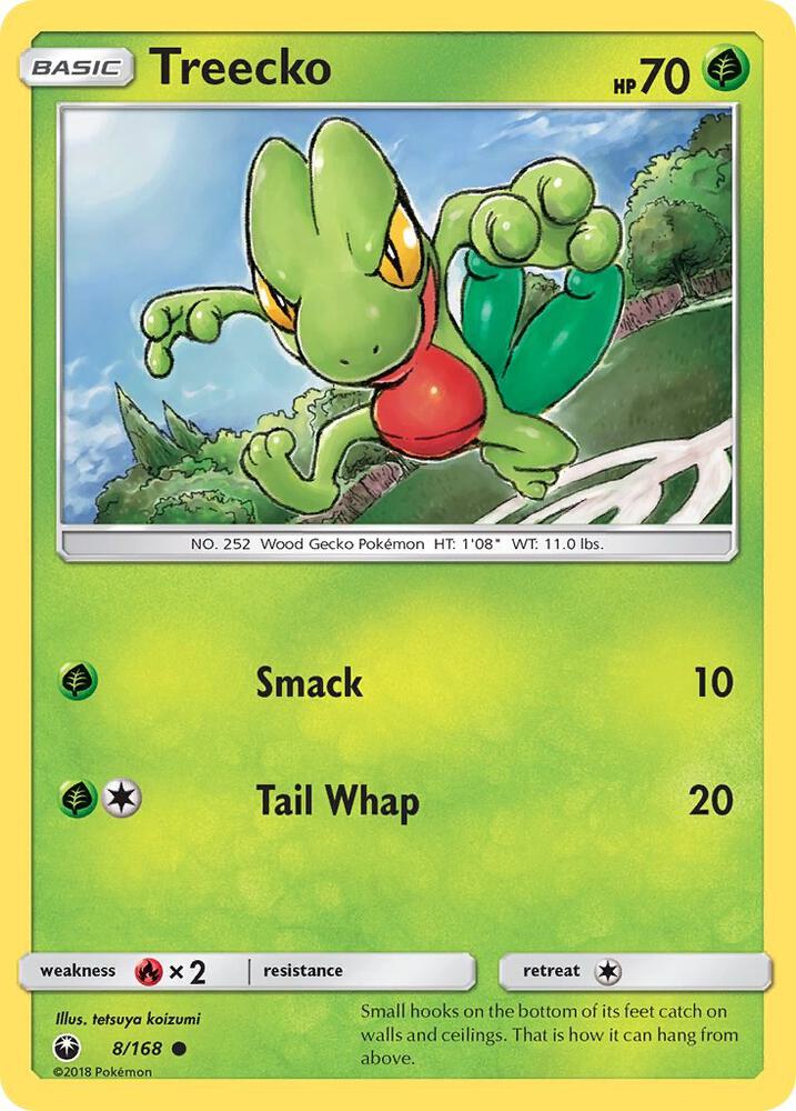 Treecko (8) (SM - Celestial Storm)