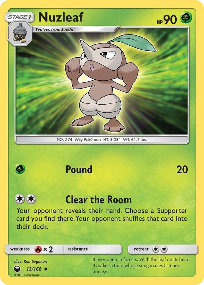 Nuzleaf (SM - Celestial Storm)