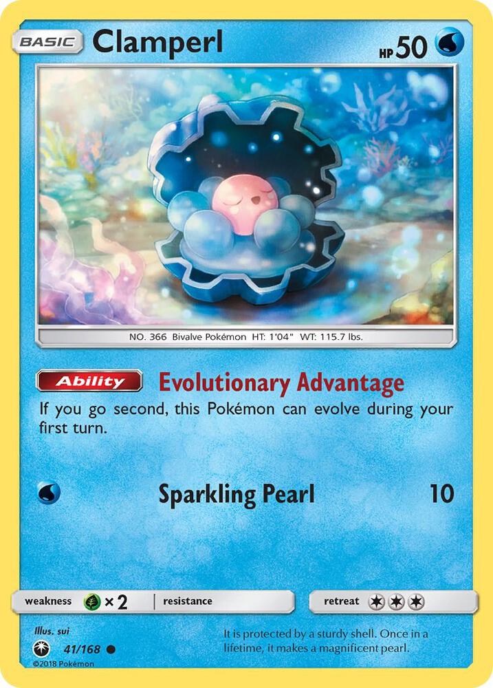 Clamperl (SM - Celestial Storm)