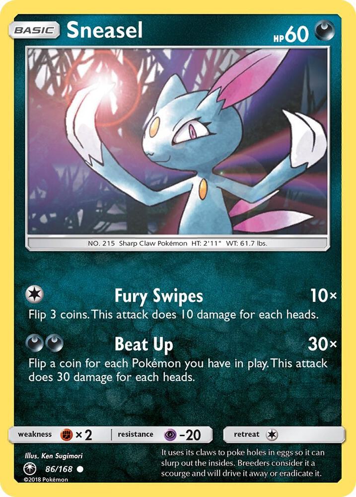 Sneasel (SM - Celestial Storm)