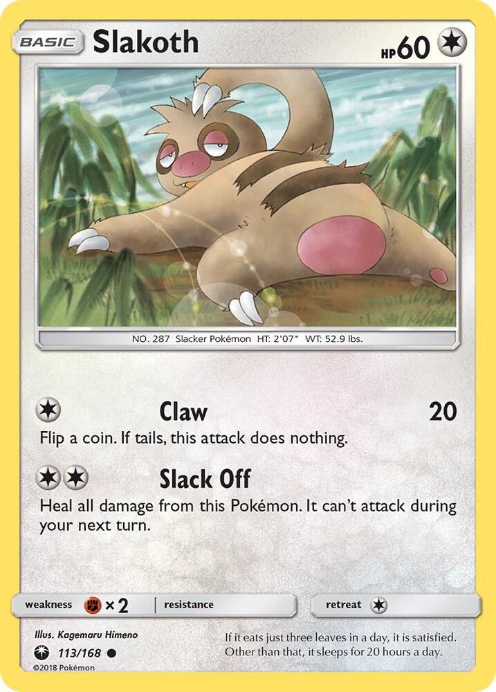 Slakoth (SM - Celestial Storm)