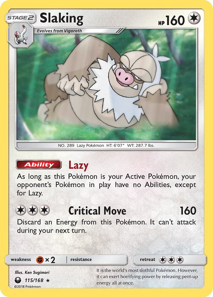 Slaking (SM - Celestial Storm)