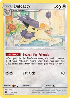Delcatty - 121/168 (SM Celestial Storm) (Deck Exclusives)