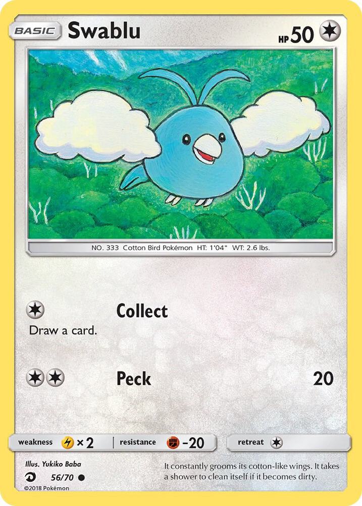 Swablu (56) (Dragon Majesty)