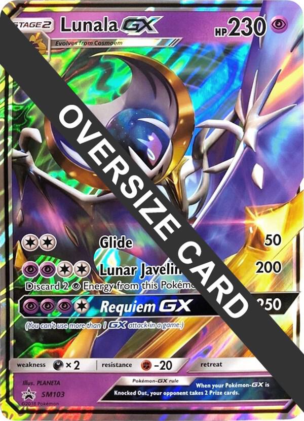 Lunala GX - SM103 (Jumbo Cards)