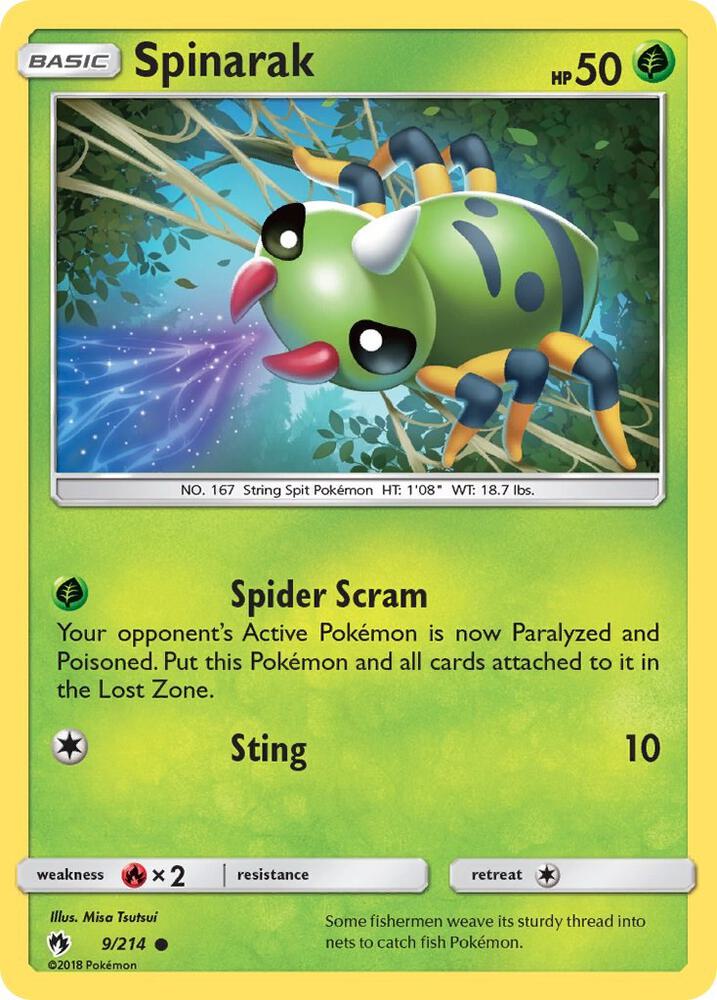 Spinarak (SM - Lost Thunder)