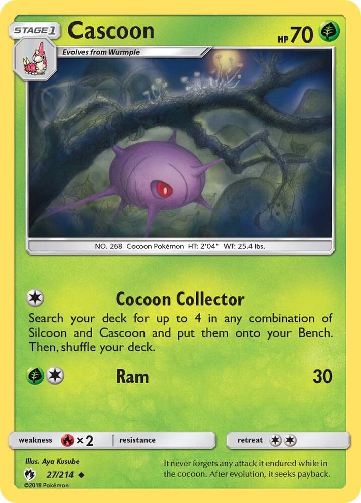 Cascoon (SM - Lost Thunder)