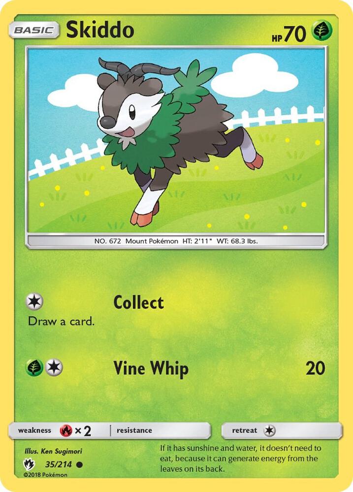 Skiddo (SM - Lost Thunder)