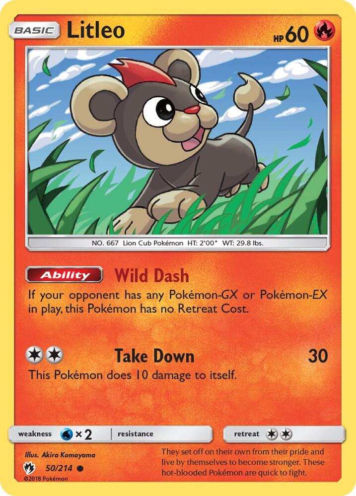 Litleo (SM - Lost Thunder)