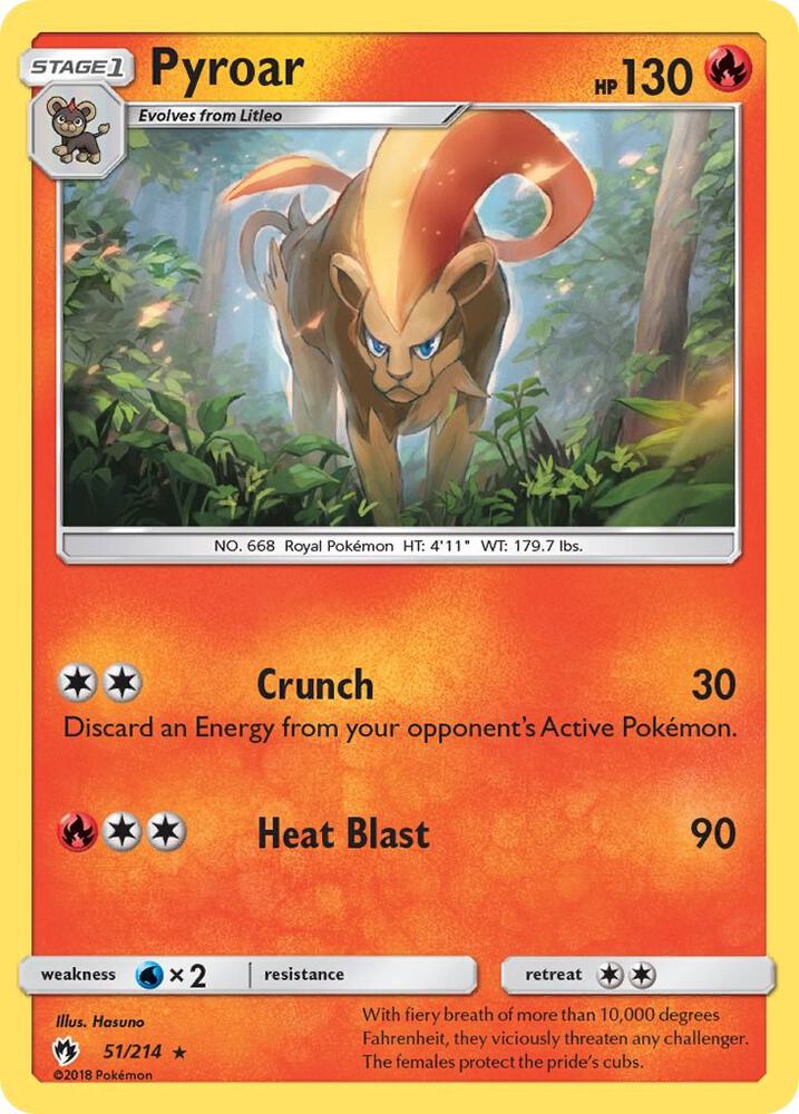 Pyroar (SM - Lost Thunder)