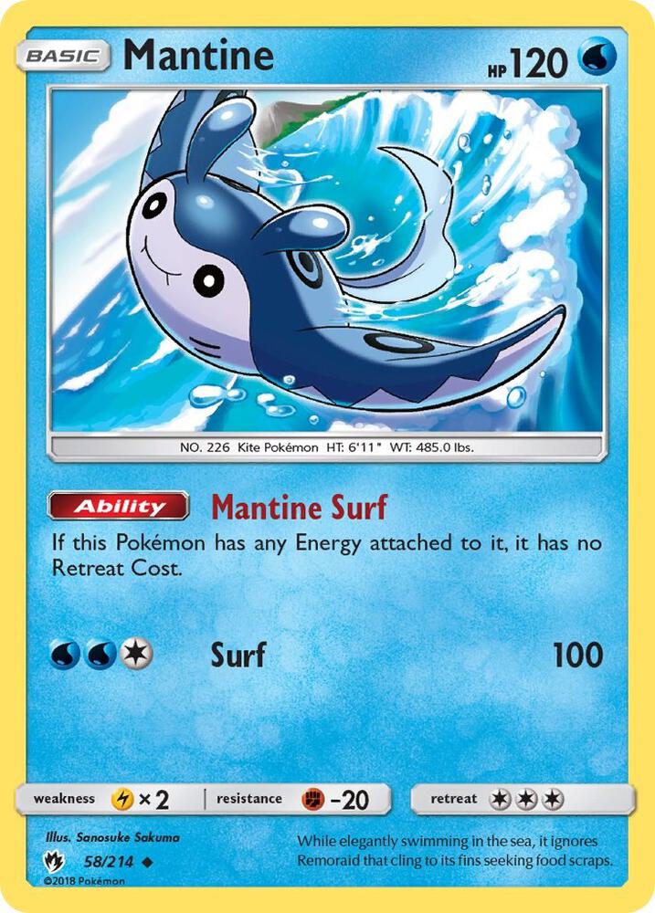 Mantine (SM - Lost Thunder)