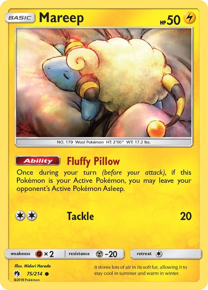 Mareep (75) (SM - Lost Thunder)