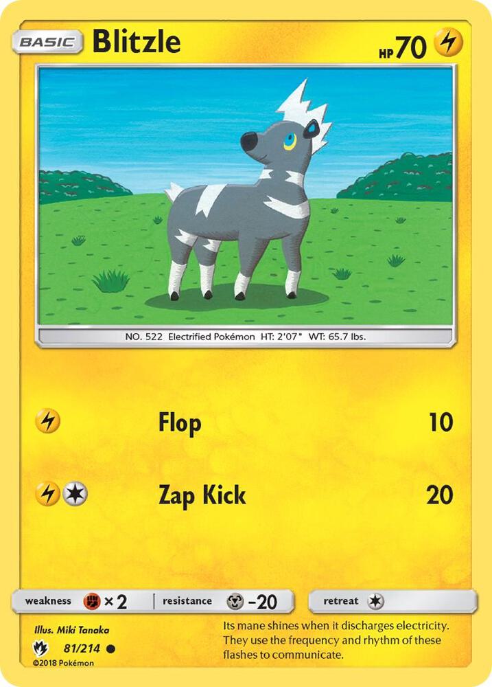 Blitzle (SM - Lost Thunder)