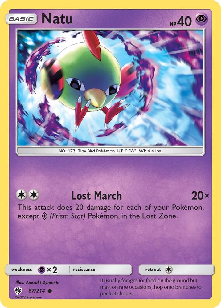 Natu (SM - Lost Thunder)