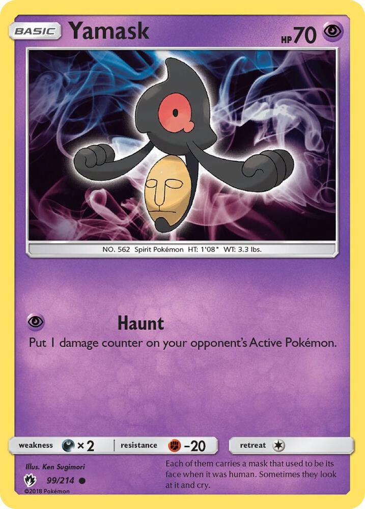Yamask (SM - Lost Thunder)