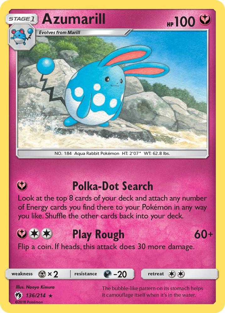 Azumarill (SM - Lost Thunder)