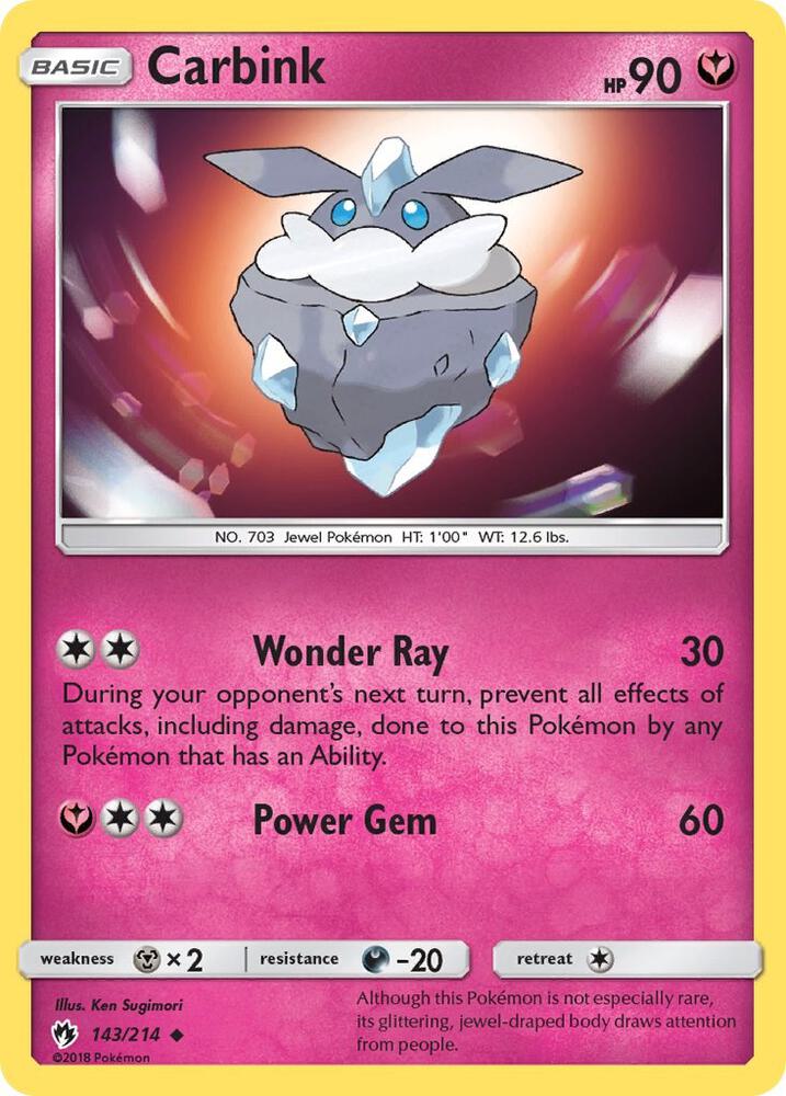Carbink (143) (SM - Lost Thunder)