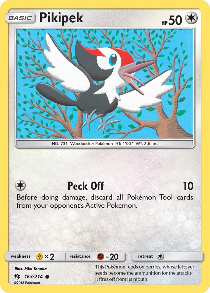 Pikipek (163) (SM - Lost Thunder)
