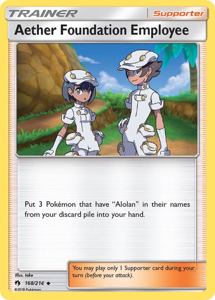 Aether Foundation Employee (SM - Lost Thunder)
