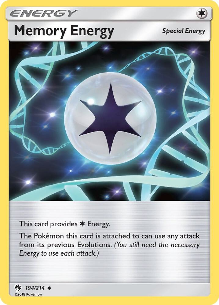 Memory Energy (SM - Lost Thunder)