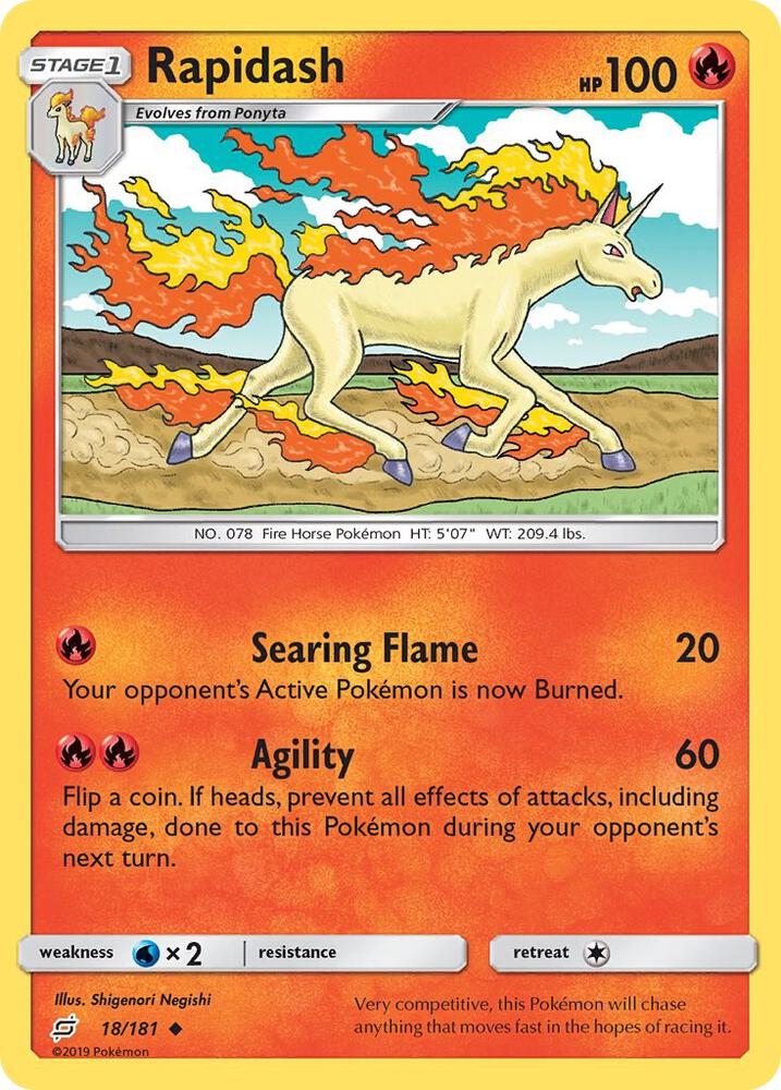 Rapidash (SM - Team Up)