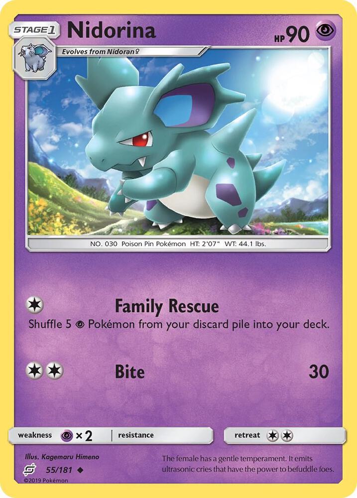 Nidorina (SM - Team Up)