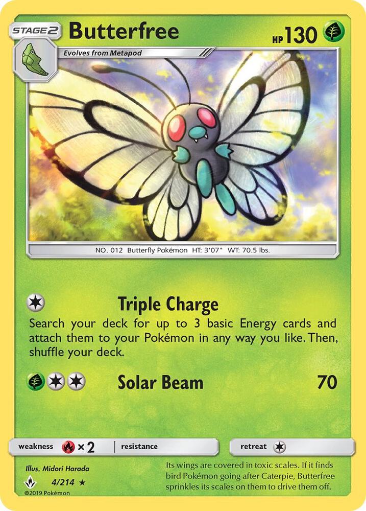 Butterfree (SM - Unbroken Bonds)