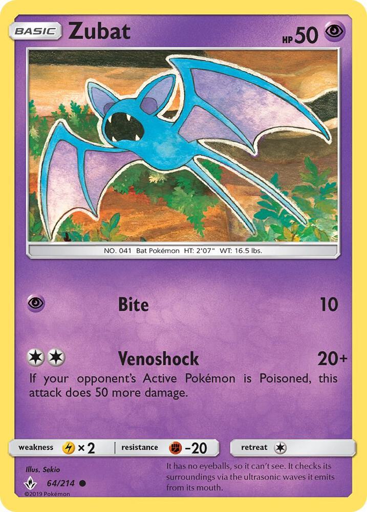 Zubat (SM - Unbroken Bonds)