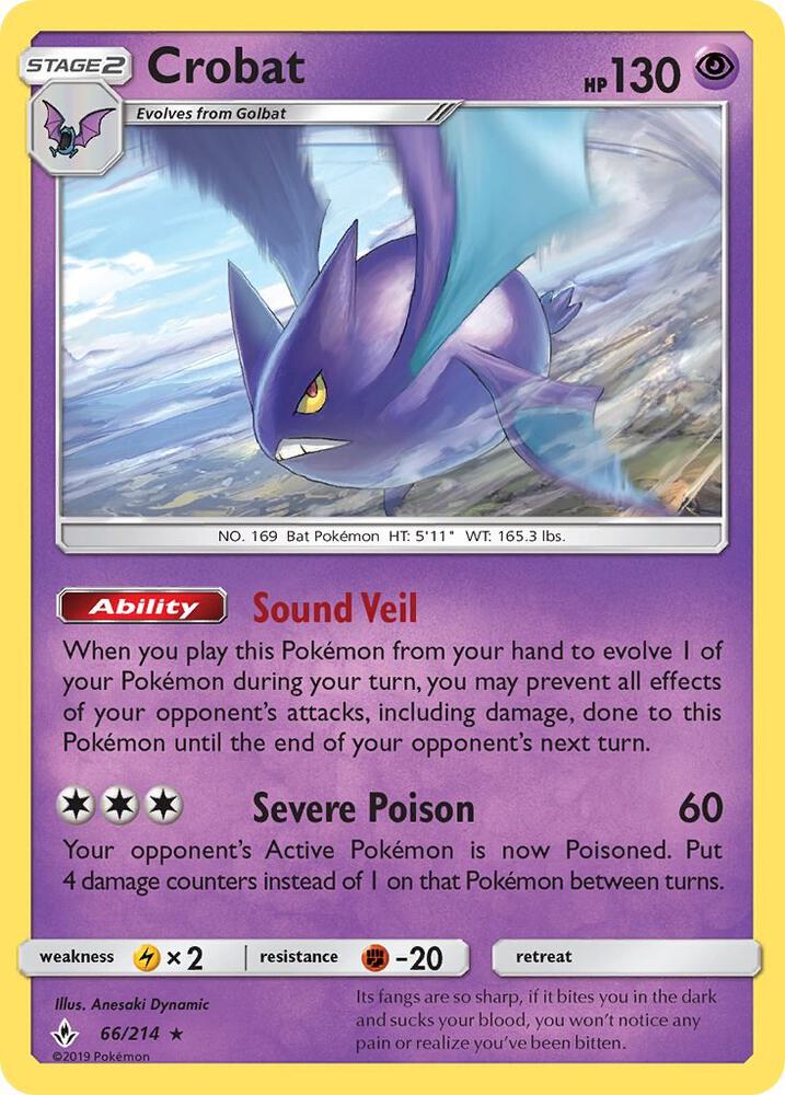 Crobat (SM - Unbroken Bonds)