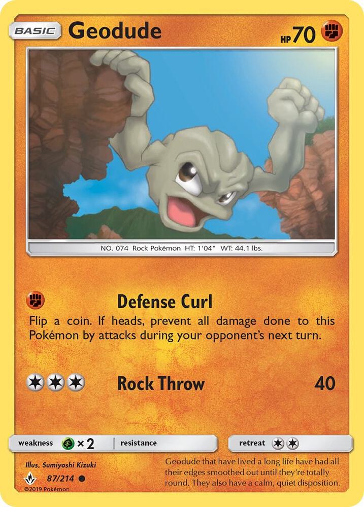 Geodude (SM - Unbroken Bonds)