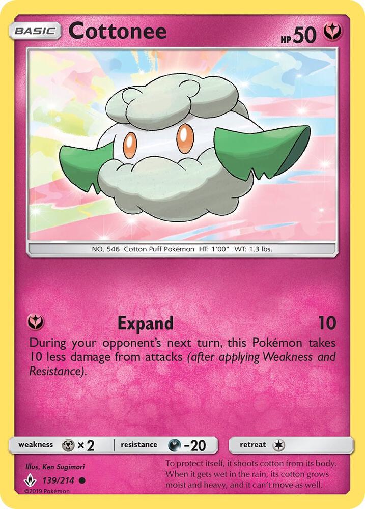 Cottonee (SM - Unbroken Bonds)