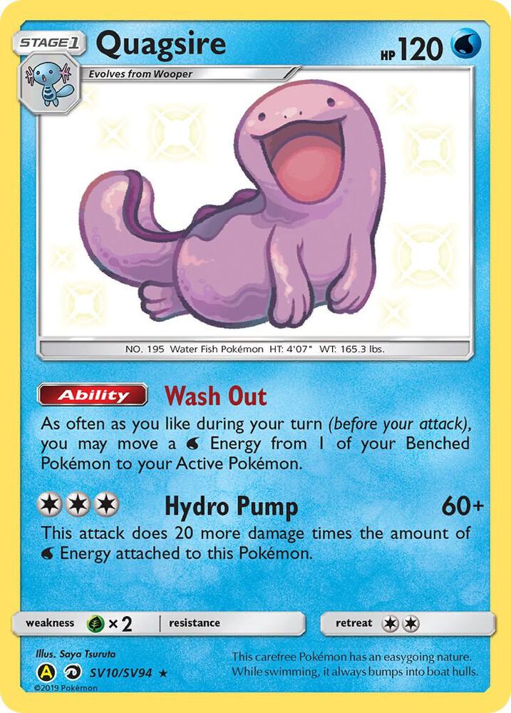 Quagsire (Hidden Fates: Shiny Vault)