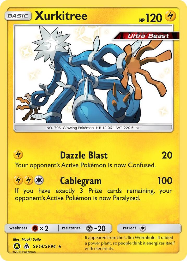 Xurkitree (Hidden Fates: Shiny Vault)
