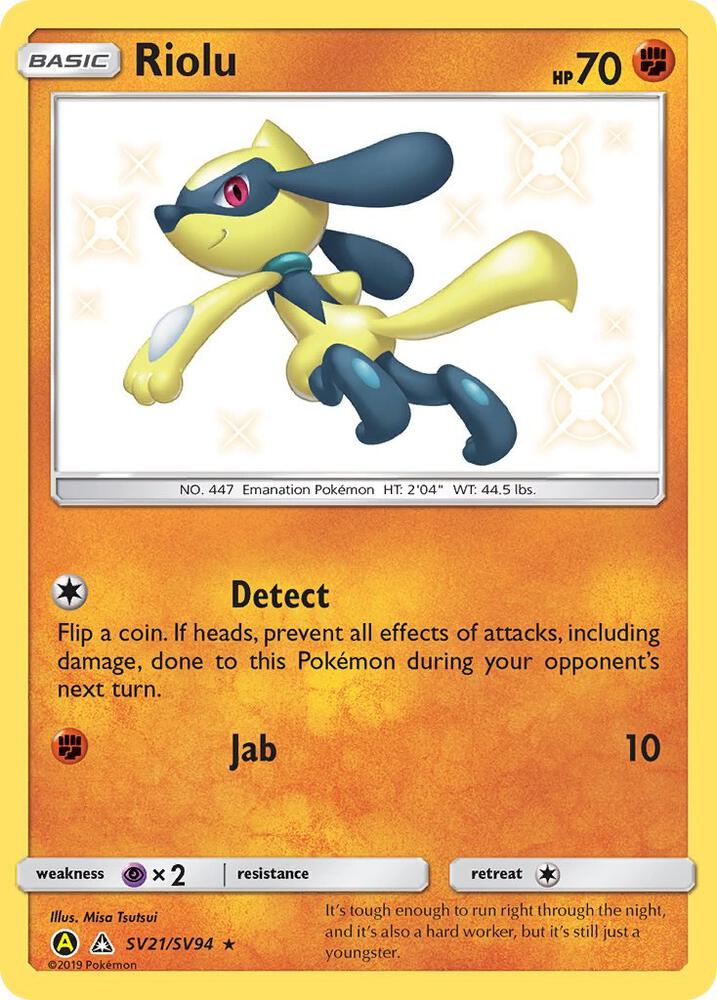 Riolu (Hidden Fates: Shiny Vault)