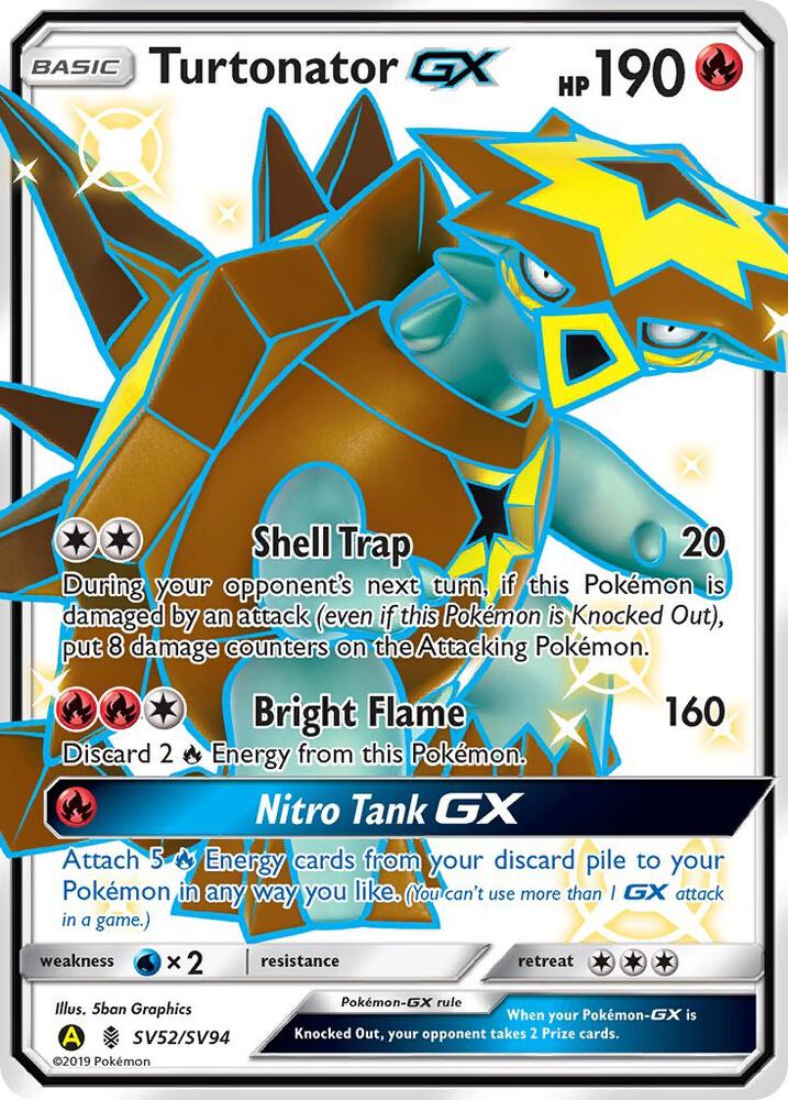Turtonator GX (Hidden Fates: Shiny Vault)