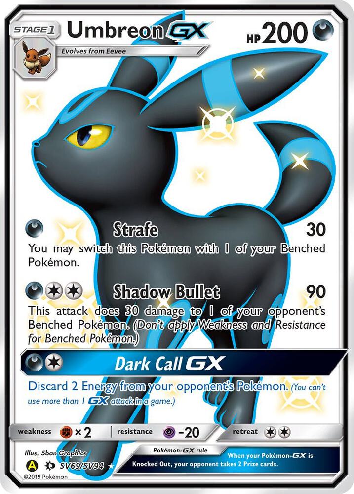 Umbreon GX (Hidden Fates: Shiny Vault)