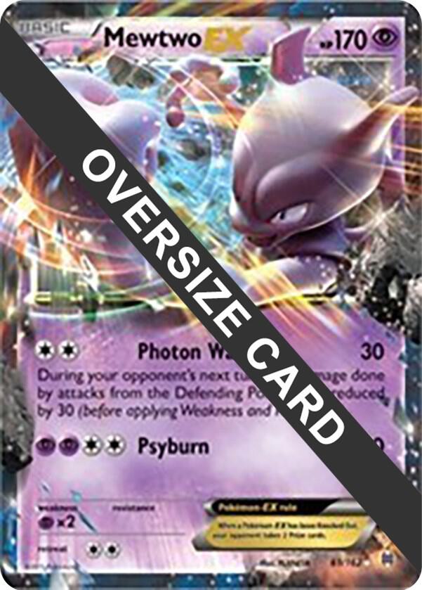 Mewtwo EX - 61/162 (Jumbo Cards)