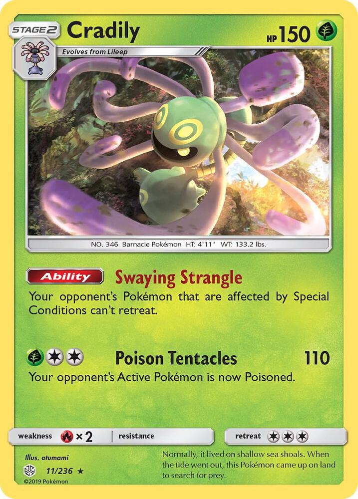 Cradily (SM - Cosmic Eclipse)