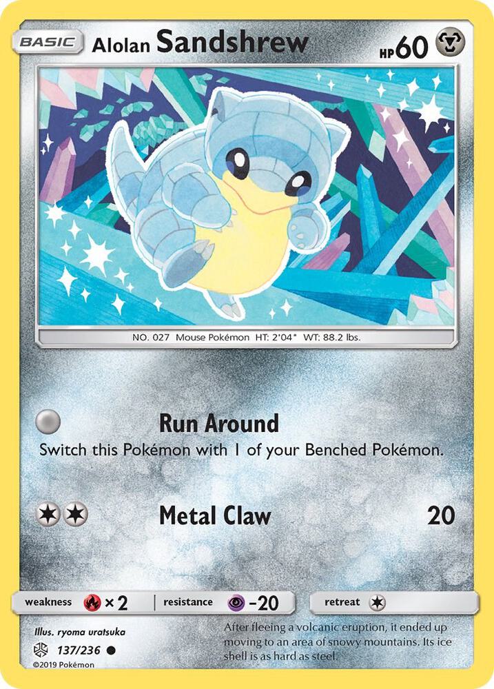 Alolan Sandshrew (SM - Cosmic Eclipse)