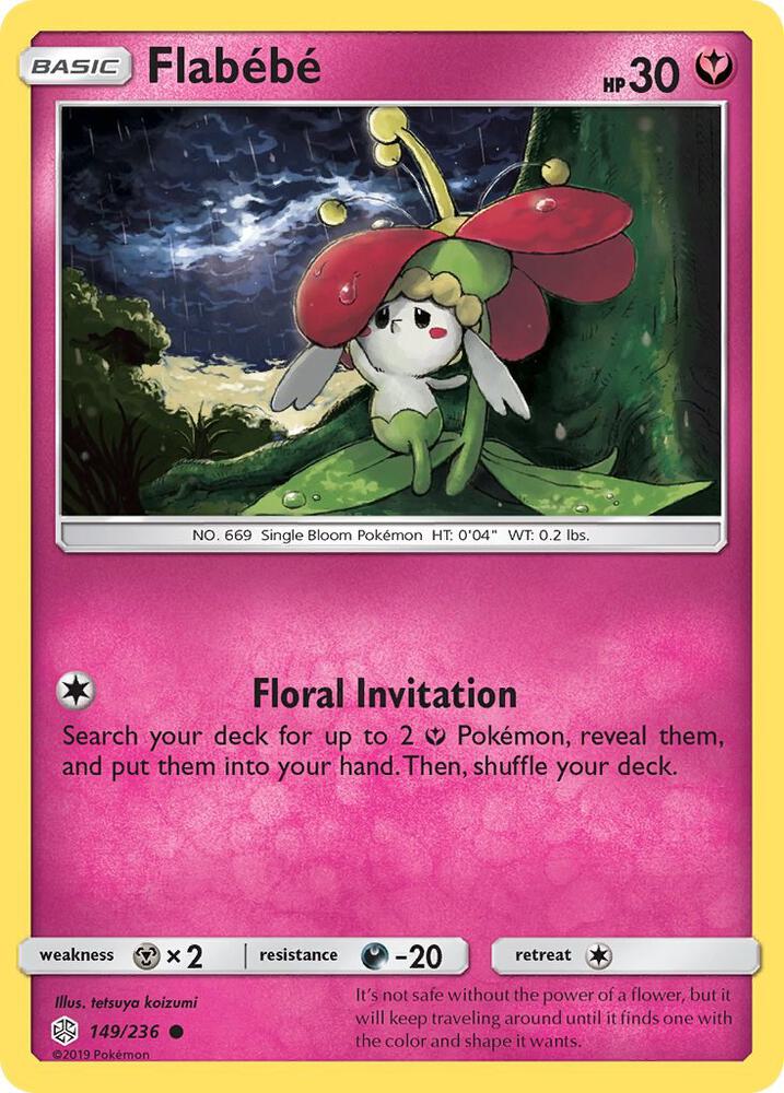 Flabebe - 149/236 (SM - Cosmic Eclipse)
