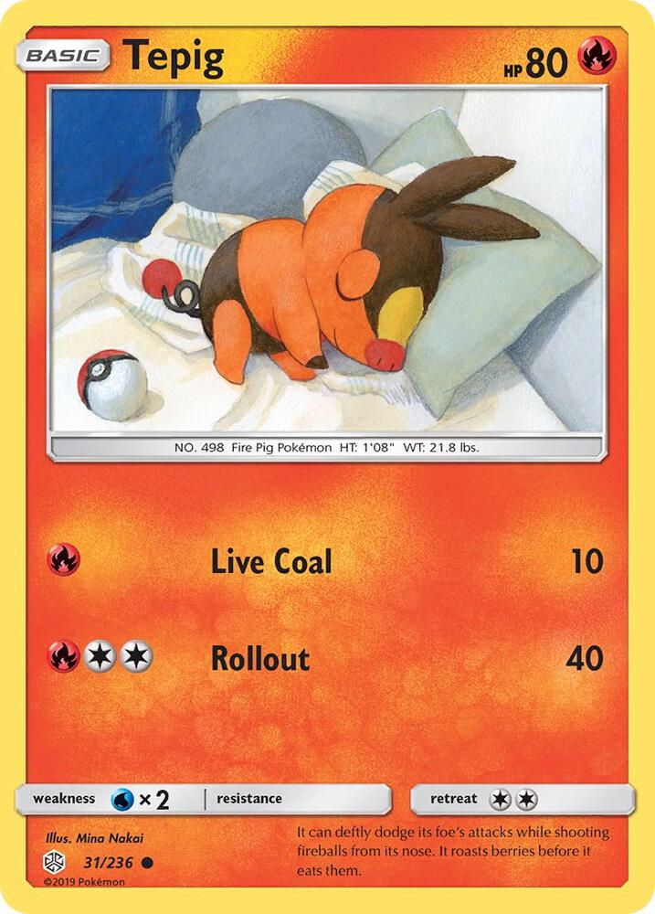 Tepig (SM - Cosmic Eclipse)
