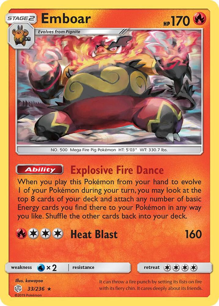 Emboar (SM - Cosmic Eclipse)