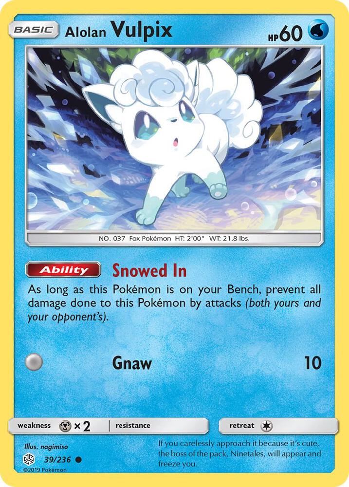 Alolan Vulpix (SM - Cosmic Eclipse)